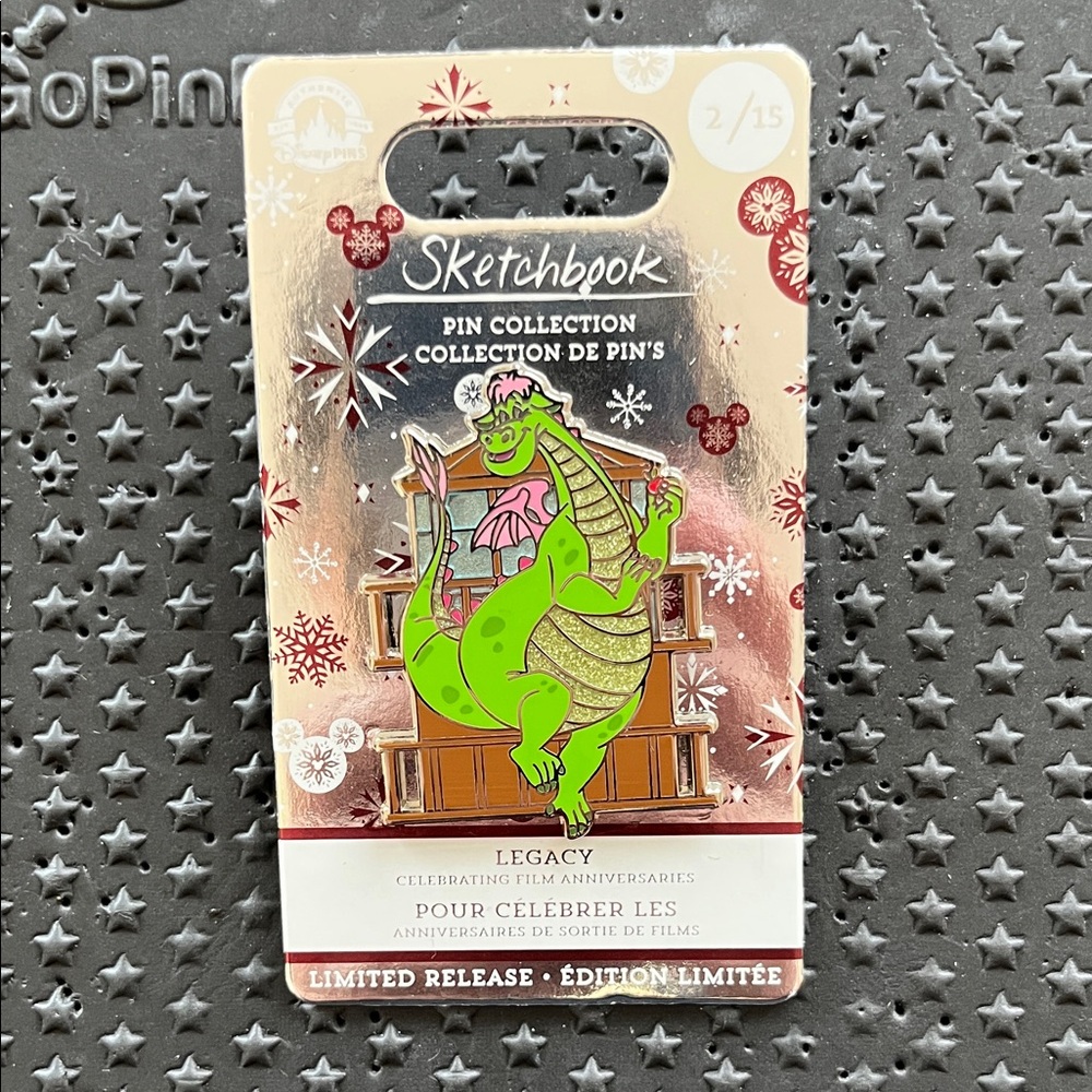 Disney Legacy Sketchbook Pete’s Dragon 45th Anniversary Pin #2 of 15 (Msc-66)
